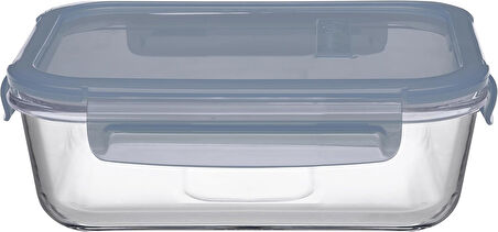 Lockie&Lock Saklama Kabı - Mavi Kapak - 640 ml