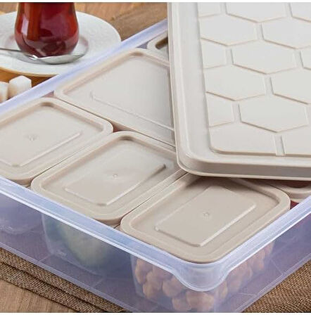 Parçalı Piknik, Kahvaltı Ve Gıda Saklama Kabı (Nks164)