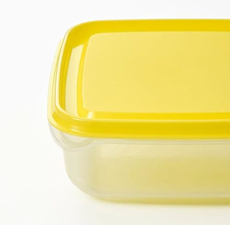 PRUTA saklama kabı, sarı 3 lü set