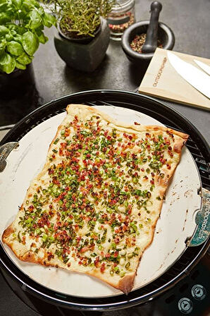 Gurme Pizza Taşı, 480-429 Serisi, Pizza Fırını Lezzeti, Barbekü Aksesuarı, Eşit Isı Dağılımı, Krem