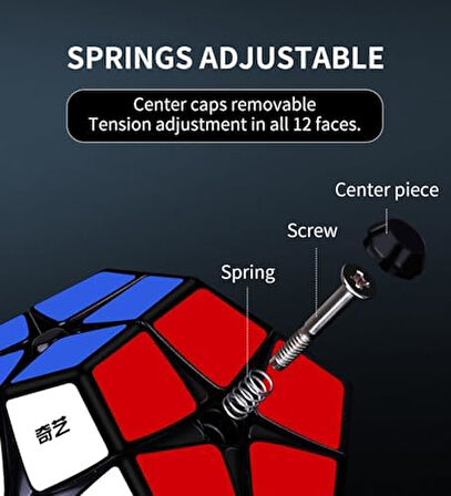 Speed Megaminx 2x2 Zeka Küpü-Akıl Küpü Beşgen Zeka Küp