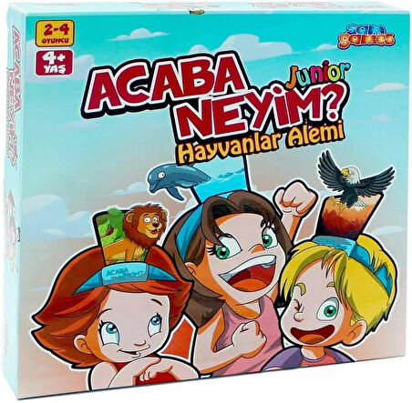 Games 1 Acaba Neyim? Jr. Hayvanlar Alemi, renkli