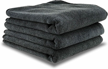 lüks mikrofiber Microlüks Tank Bezi 50x70 cm Süper Emici Kalın Havlu, Oto Kurulama ve Temizlik Bezi (3lü Paket) (3)