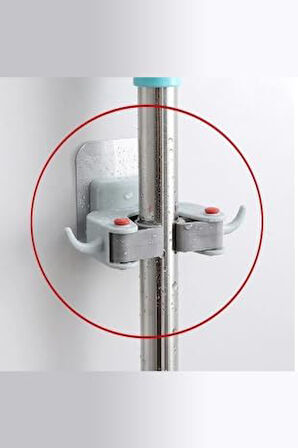 Çok Amaçlı Mop Askı Aparatı (NVE152)