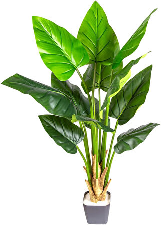 Yapay Beryl Tree Gerçek Dokulu 12 Yaprak 135 Cm.