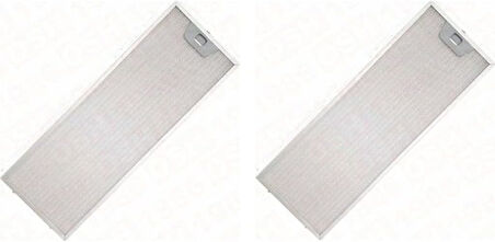 Filtre Franke - Arçelik - BSH - Sürgülü Aspiratör Seti: 18,6 cm x 51,5 cm / 16,6 Cm. x 51,5 Cm (Metal)