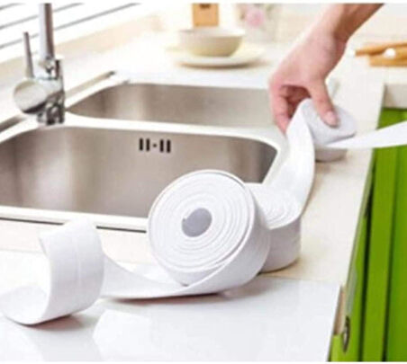 Outlet Su Sızdırmaz Bant Lavabo Küvet Kenar Bandı (3.2m)