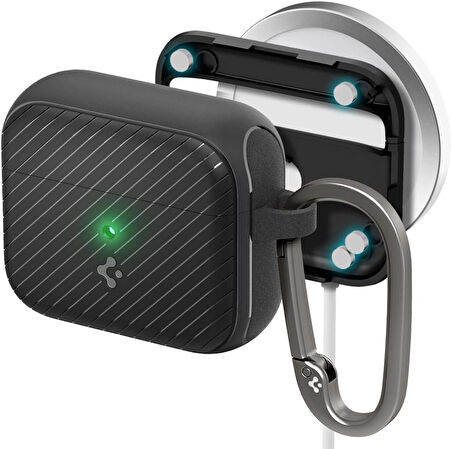AirPods (3. nesil) Kılıf Mag Armor (MagSafe Uyumlu) Matte Black - ACS03644