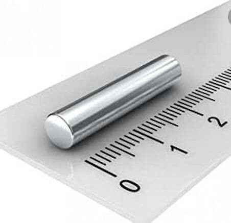 10Adet D5x25mm Silindir Neodyum Mıknatıs - Çok Güçlü Mıknatıs