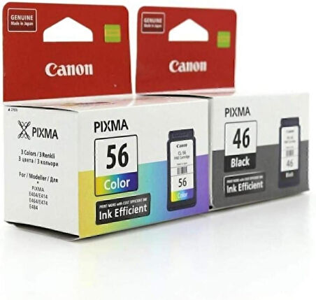/cl-56 Pixma E404/e414/e464/e484 Siyah Ve Renkli Kartuş 241108