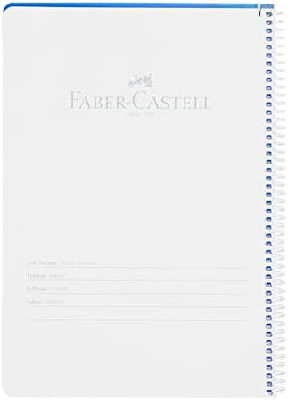 PP Kapak Ws Spiralli Defter 80 Yaprak Çizgili