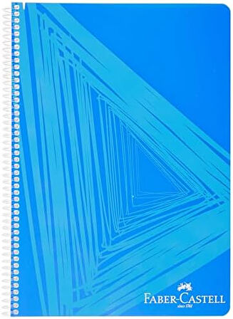 PP Kapak Ws Spiralli Defter 80 Yaprak Çizgili