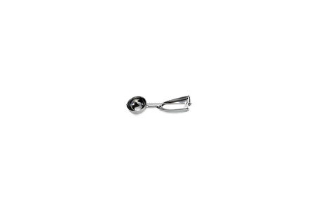 Çelik Dondurma Makası - Kurabiye Meyve Sorbe Kepçesi - Makaslı Dondurma Kaşığı - 40 mm