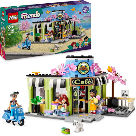 Friends Heartlake City Kafe si 42618-6 Yaş ve Üzeri Çocuklar Pastane Oyuncağı İçeren Yaratıcı Oyuncak Yapım Seti (426 Parça)