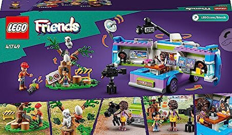 Friends Canlı Yayın Aracı 41749 Oyuncak Yapım Seti (446 Parça)