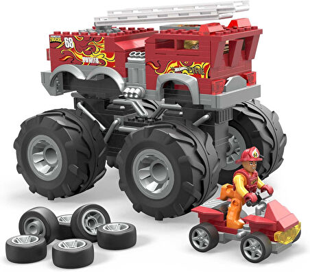 HW 5 Alarm Monster Truck İtfaiye Aracı