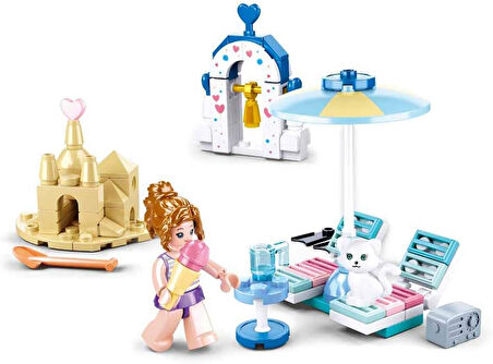 Girl's Dream Sahil Partisi Yapım Seti, 102 Parça
