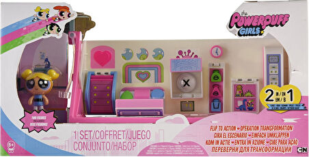 Powerpuff Girls 6028023 Flip to Action Puppe Spielset