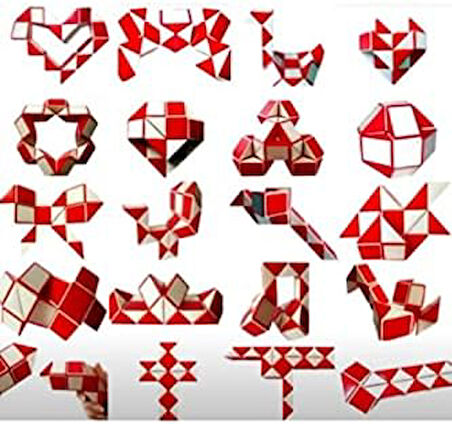 Snake Rubik Şekilden Şekile Giren Sihirli Yılan Zeka bambmNM956