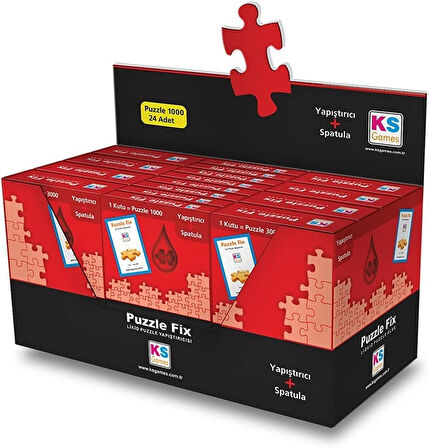 Puzzle Yapıştırıcısı 1000 Parçalık 40 ml. Renkli 6+