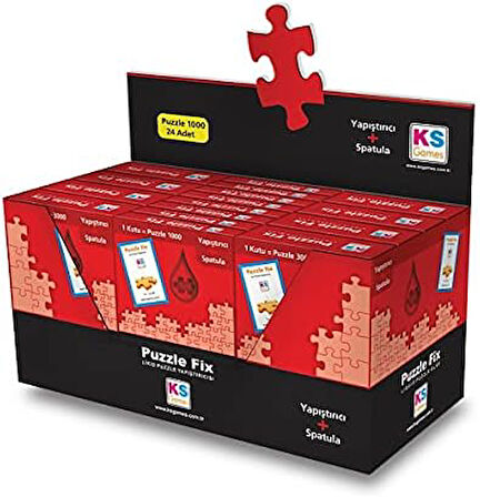 Puzzle Yapıştırıcısı 1000 Parçalık 40 ml. Renkli 6+