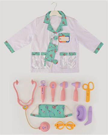 Be Child Lc Pembe Doktor Seti Ve Çocuk Kostümü