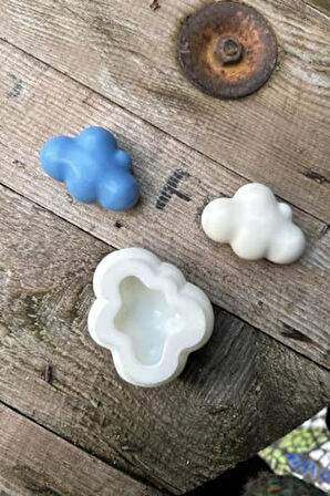 Concept Bubble Bulut 3D Mum Kalıbı (Silikon)