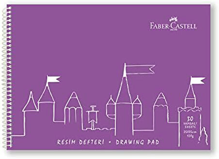 PP Kapak Resim Defteri 25x35cm 30YP, Asorti