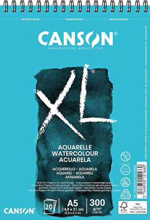 Spp Canxl Aquarelle 20S A5 300G Suluboya Bloğu