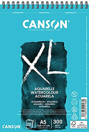 Spp Canxl Aquarelle 20S A5 300G Suluboya Bloğu
