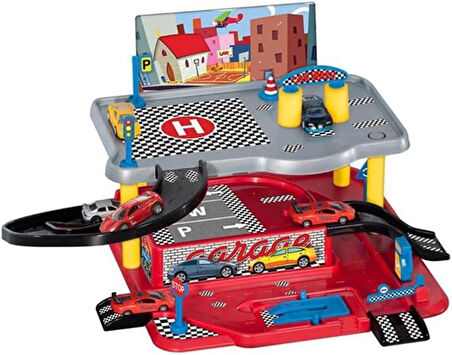 - 2 Katlı Garaj Oyun Seti (Fentoys 03067)