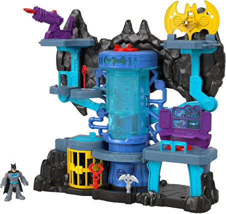 DC Super Friends Bat-Tech Batc Batman'in Mağarası, 3 - 8Y, GYV24