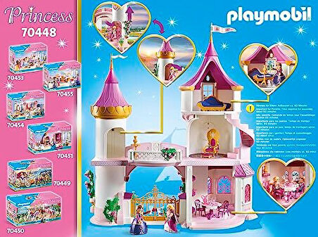 70448 Büyük Prenses Kalesi, Masal, Büyülü Dünya, Sihirli, Kraliyet, Prens, Prenses, Kale, Oyuncak, Oyuncak, Figürler, Oyun, Oyun Seti 4+ Yaş için Uygun