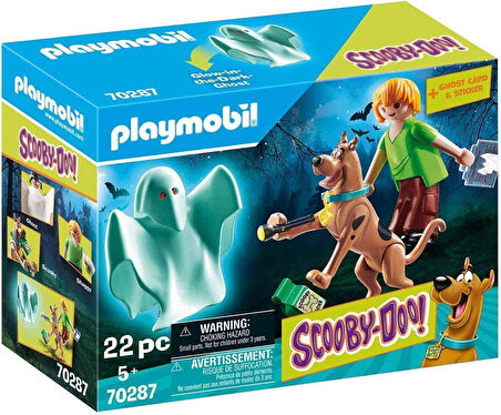 70287 SCOOBY-DOO!© Hayaletle Scooby ve Shaggy, eğlenceli yaratıcı rol yapma, oyun seti 5 yaş ve üzeri çocuklar için uygundur