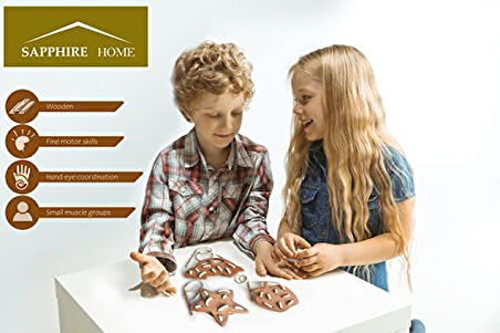 HOME Montessori Oyuncak, Ahşap Montessori Oyuncak; İp Geçirme Eğitici Oyuncakları. (Araba)