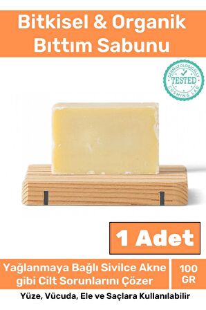 Özel Üretim %100 Doğal Bitkisel Organik Güzel Kokulu Saç Için Bıttım Sabunu 100 Gr