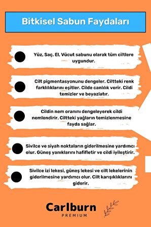 Özel Üretim %100 Doğal Bitkisel Organik Güzel Kokulu Saç Için Bıttım Sabunu 100 Gr