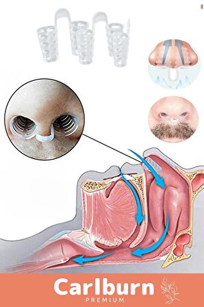 Premium Horlama Azaltıcı Nefes Alıp Verme Rahatlatıcı Uyku Önleyici Burun Delik Aparatı 16'li Set
