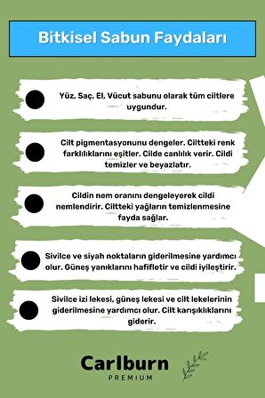 Özel Üretim %100 Doğal Koku Yüz Cilt Beyazlatıcı Organik Nemlendirici Biberiye Sabunu 1 Adet