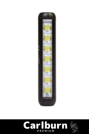 Premium Seri 4 Modlu 70 Metre Mesafeli 1200 mAh Type-C Girişli Mıknatıslı Şarjlı Cep Feneri