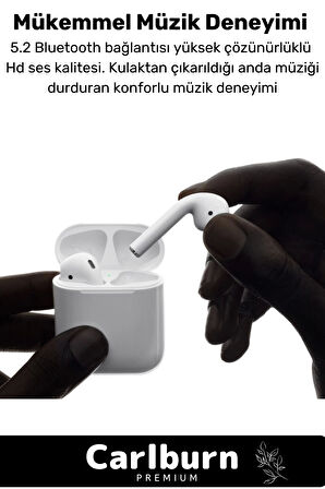 Premium 3. Nesil Ios Android Uyumlu Bluetooth Kulaklık Özel Seri Kulak Içi Kablosuz Kulaklık