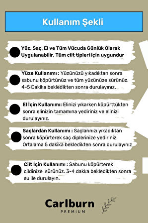 Özel Üretim %100 Doğal Güzel Kokulu El Yüz Saç Vücut Cilt Orijinal Sığla Sabunu - 3 Adet