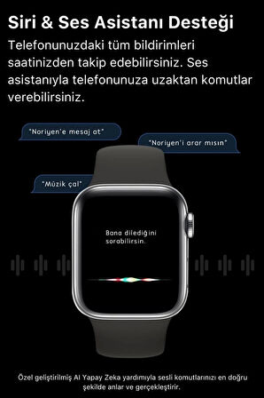 Su Geçirmez 45mm T700s Simli Watch 7 Ios Android Sağlık Sensörlü Bluetooth Aramalı Alarm Akıllı Saat