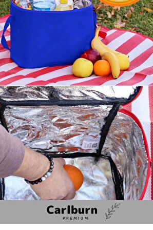 Özel Üretim Şık Görünüm Uzun Süre Sıcak Soğuk Dayanıklı Plaj Kamp Sahil Piknik Termos Çanta 15 Litre