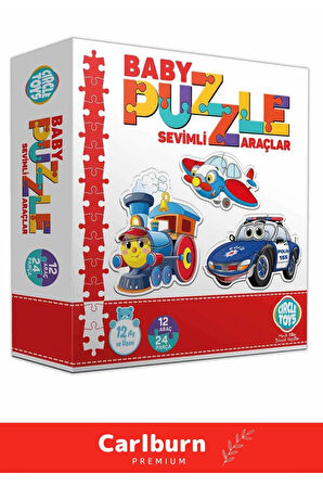 Özel Üretim Zeka Geliştirici Eğitici Çocuk El Göz Koordinasyonu Baby Puzzle Sevimli Araçlar