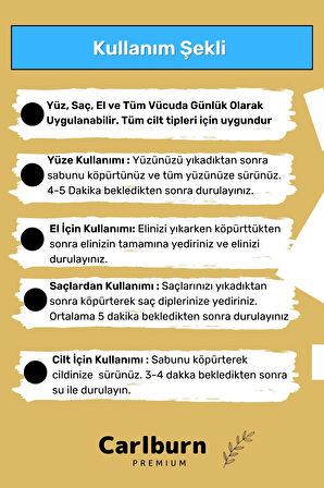 Özel %100 Doğal Güzel Kokulu El Yüz Saç Vücut Cilt Orijinal Bitkisel Safran Sabunu 120G - 5 Adet