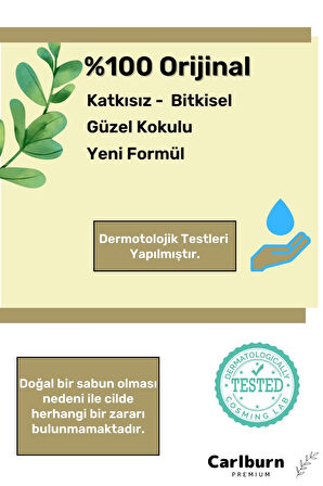 %100 Doğal Güzel Kokulu El Yüz Saç Vücut Cilt Orijinal Bitkisel Siirt Bıttım Sabunu 120G - 10 Adet