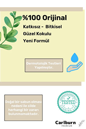 %100 Doğal Güzel Kokulu El Yüz Saç Vücut Cilt Orijinal Bitkisel Pirinç Özlü Sabunu 120G - 1 Adet
