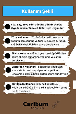 Lüks %100 Doğal Güzel Kokulu El Yüz Saç Vücut Cilt Orijinal Bitkisel Eşek Sütü Sabunu 120G - 5 Adet