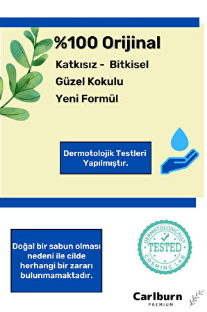 Lüks %100 Doğal Güzel Kokulu El Yüz Saç Vücut Cilt Orijinal Bitkisel Kekik Sabunu 120G - 1 Adet